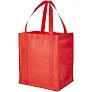 Liberty bottom board non-woven tote bag