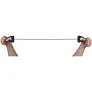 Dolphin elastic fitness band with handle - Bullet