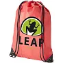 Evergreen non-woven drawstring backpack