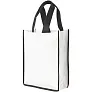Contrast small non-woven shopping tote bag - Bullet