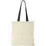 Nevada 100 g/m² cotton tote bag coloured handles - Bullet