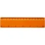 Renzo 15 cm plastic ruler