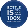 H2O Eco Base boca za vodu s navojnim čepom, 650 ml