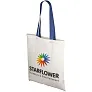 Nevada 100 g/m² cotton tote bag coloured handles - Bullet