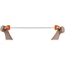 Dolphin elastic fitness band with handle - Bullet
