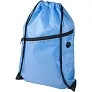 Oriole zippered drawstring backpack