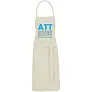 Reeva 100% cotton apron with tie-back closure