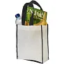 Contrast small non-woven shopping tote bag - Bullet