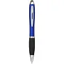Nash coloured stylus ballpoint pen with black grip