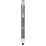 Moneta anodized aluminium click stylus ballpoint pen
