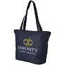 Panama zippered tote bag