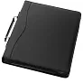 Ebony A4 briefcase portfolio - Bullet