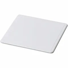 square plastic coaster
