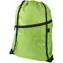 Oriole zippered drawstring backpack