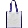 Contrast small non-woven shopping tote bag - Bullet