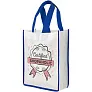 Contrast small non-woven shopping tote bag - Bullet