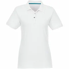 short sleeve women's GOTS organic GRS recycled polo - Elevate NXT