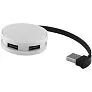Round 4-port USB hub - Bullet