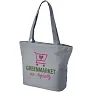 Panama zippered tote bag