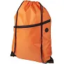 Oriole zippered drawstring backpack