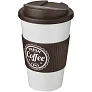 Americano® 350 ml tumbler with grip & spill-proof lid