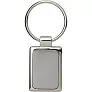 Sergio rectangular metal keychain - Bullet