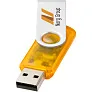 Rotate-translucent 2GB USB flash drive - Bullet