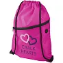Oriole zippered drawstring backpack