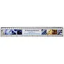 Ellison 30 cm plastic insert ruler