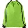 Evergreen non-woven drawstring backpack