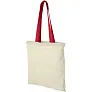 Nevada 100 g/m² cotton tote bag coloured handles - Bullet