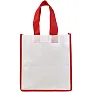Contrast small non-woven shopping tote bag - Bullet