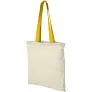 Nevada 100 g/m² cotton tote bag coloured handles - Bullet