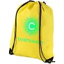 Evergreen non-woven drawstring backpack