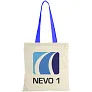 Nevada 100 g/m² cotton tote bag coloured handles - Bullet