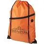 Oriole zippered drawstring backpack