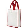 Contrast small non-woven shopping tote bag - Bullet