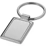 Sergio rectangular metal keychain - Bullet