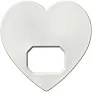 Amour heart-shaped bottle opener - PF Manufactured