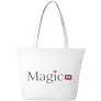 Panama zippered tote bag