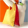 Bungalow foldable tote bag