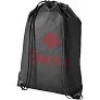 Evergreen non-woven drawstring backpack