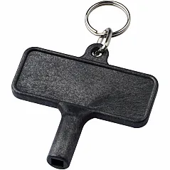 plastic radiator key with keychain