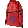 Oriole zippered drawstring backpack