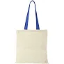 Nevada 100 g/m² cotton tote bag coloured handles - Bullet