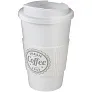 Americano® 350 ml tumbler with grip & spill-proof lid