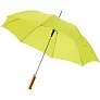 Lisa 23" auto open umbrella with wooden handle