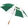 Lisa 23" auto open umbrella with wooden handle
