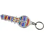 Combo key-shaped keychain