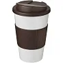 Americano® 350 ml tumbler with grip & spill-proof lid